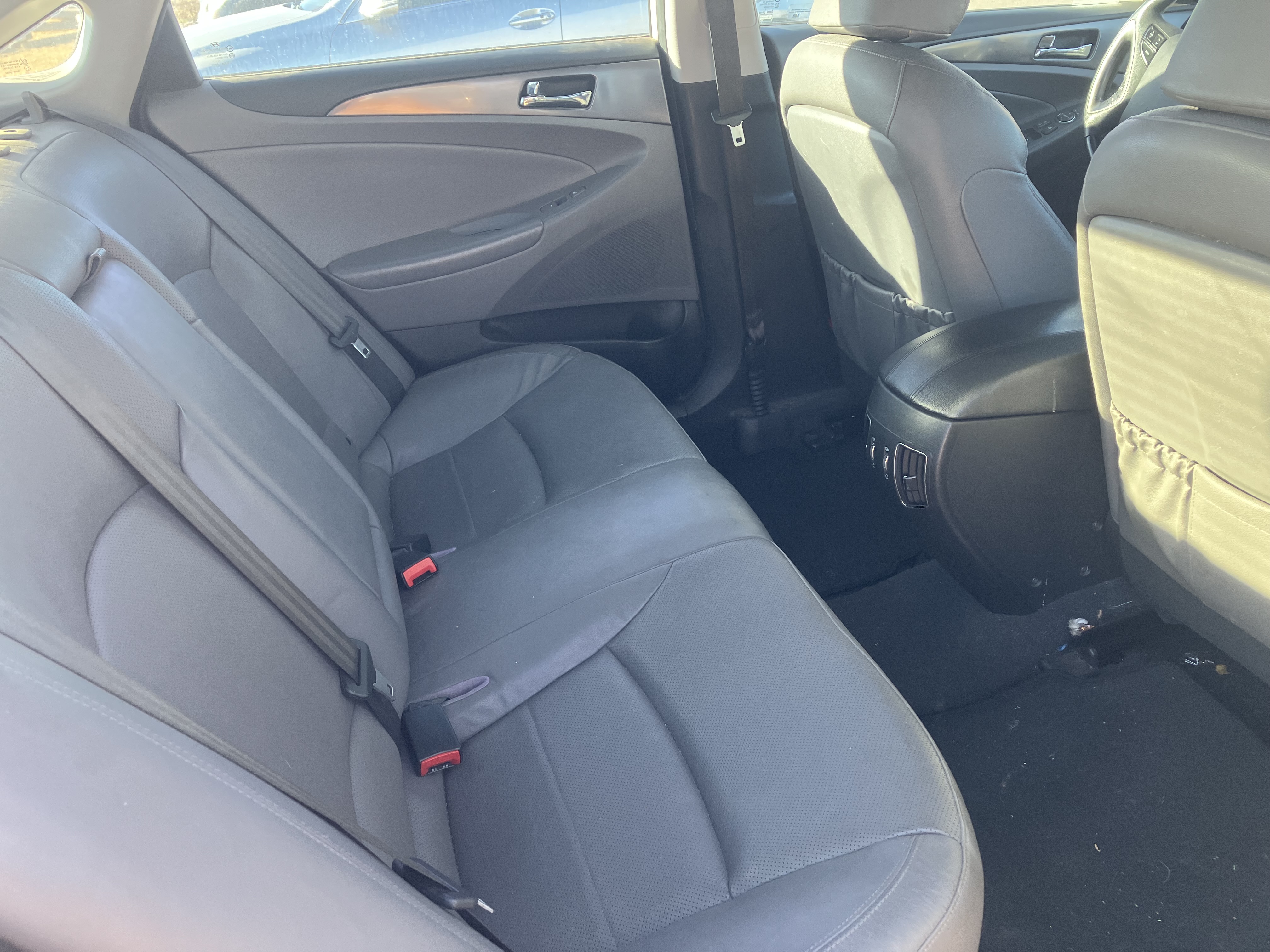 Hyundai Sonata Interior Back Seat